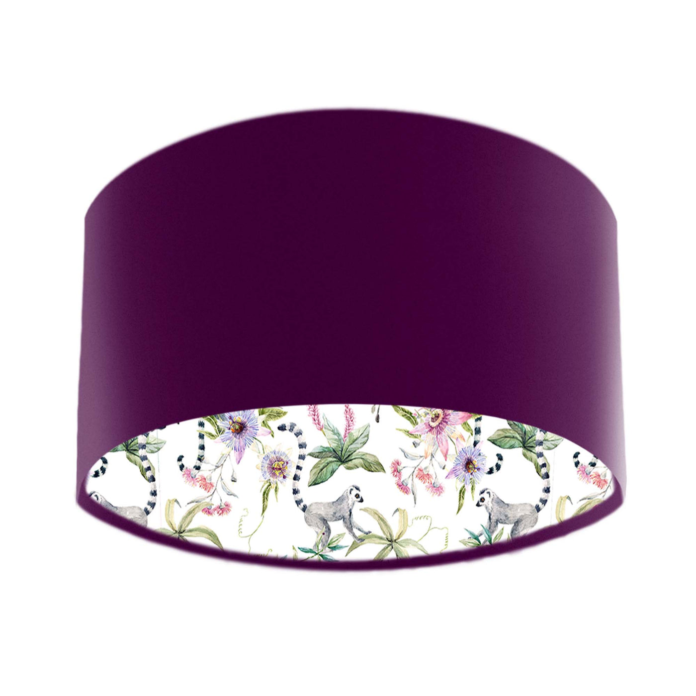 Mulberry purple velvet light shade with lemur pinky lining .psd